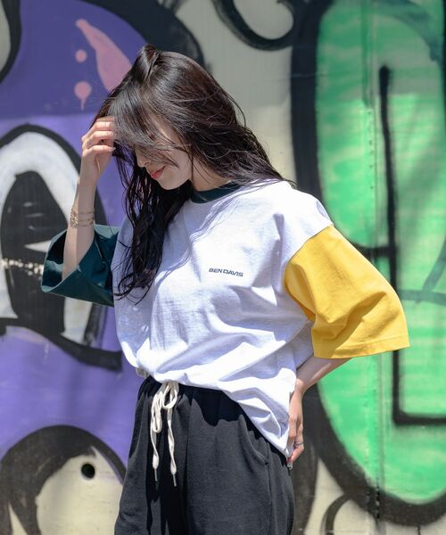 BEN DAVIS/WHITE LABEL(ベンデイビス ホワイトラベル)の「【 BEN DAVIS ( ベンデイビス )】BROCKING' EXTRA SMOOTH SHORT SLEEVE TEE(Tシャツ/カットソー・メンズ・ホワイト/ブラック/オフホワイト/イエロー・MEDIUM/LARGE)」の21枚目の写真