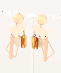 Ein | 【Ein】カラフル半月ピアス(ピアス(両耳用))