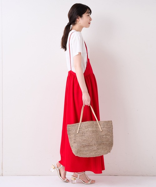 BEARDSLEY（ビアズリー）の「サロペットスカート（スカート・レディース・レッド/ブラック・FREE）」の16枚目の写真