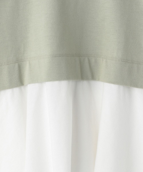 GLOBAL WORK(グローバルワーク)の「【キッズ】オシャ楽カットレイヤーT半袖/944788(Tシャツ/カットソー・キッズ・ブラック/グリーン/ライトブルー・110cm/100cm/120cm/130cm/140cm/150cm/160cm)」の14枚目の写真