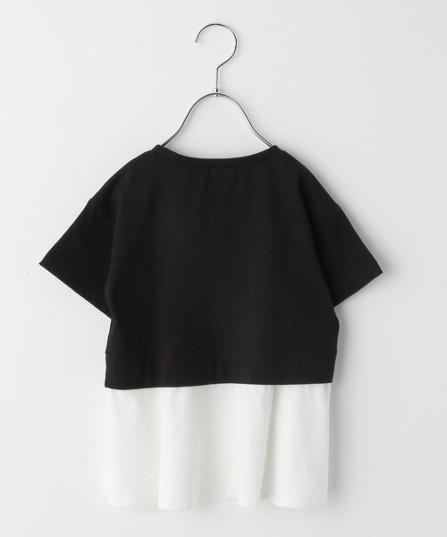 GLOBAL WORK(グローバルワーク)の「【キッズ】オシャ楽カットレイヤーT半袖/944788(Tシャツ/カットソー・キッズ・ブラック/グリーン/ライトブルー・110cm/100cm/120cm/130cm/140cm/150cm/160cm)」の12枚目の写真