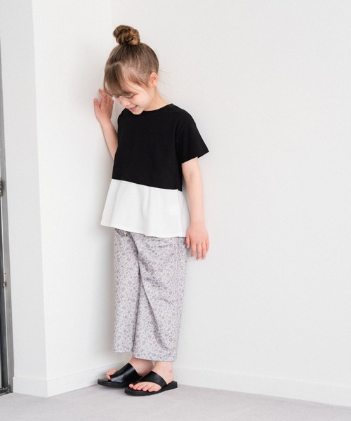 GLOBAL WORK(グローバルワーク)の「【キッズ】オシャ楽カットレイヤーT半袖/944788(Tシャツ/カットソー・キッズ・ブラック/グリーン/ライトブルー・110cm/100cm/120cm/130cm/140cm/150cm/160cm)」の20枚目の写真