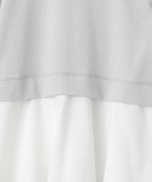 GLOBAL WORK(グローバルワーク)の「【キッズ】オシャ楽カットレイヤーT半袖/944788(Tシャツ/カットソー・キッズ・ブラック/グリーン/ライトブルー・110cm/100cm/120cm/130cm/140cm/150cm/160cm)」の6枚目の写真