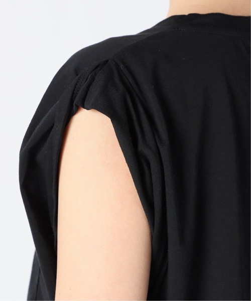 Deuxieme Classe W COTTON タンクトップ ブラック セール】W COTTON タンクトップ（タンクトップ）｜Deuxieme