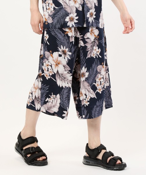 TopIsm(トップイズム)の「【2023】 レーヨンボタニカルアロハ柄 無地ステテコ(その他パンツ・メンズ・ホワイト/ブラック/ネイビー/ブルー系その他/グレー系その他/Navy/Black/チャコールグレー/ブルー系その他2/ブラック系その他/ブルー・LL/M/L/XL)」の17枚目の写真