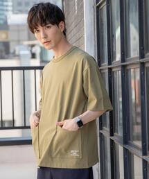 coen | USAコットンガーデンポケットTシャツ(Tシャツ/カットソー)