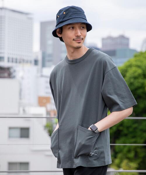 【ハンサムコーデ】Herno コットン混Tシャツ Verde militare ユニフォーム1.COM 作業服JP 男女ペア タカヤ ワークボイス 2024