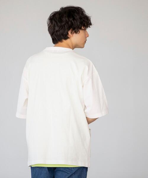 coen(コーエン)の「USAコットンガーデンポケットTシャツ(Tシャツ/カットソー・メンズ・オリーブ/ブラック/オフホワイト/ライトグレー・X-LARGE/SMALL/MEDIUM/LARGE)」の7枚目の写真