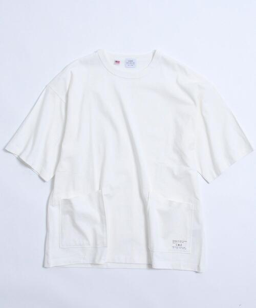 coen(コーエン)の「USAコットンガーデンポケットTシャツ(Tシャツ/カットソー・メンズ・オリーブ/ブラック/オフホワイト/ライトグレー・X-LARGE/SMALL/MEDIUM/LARGE)」の21枚目の写真