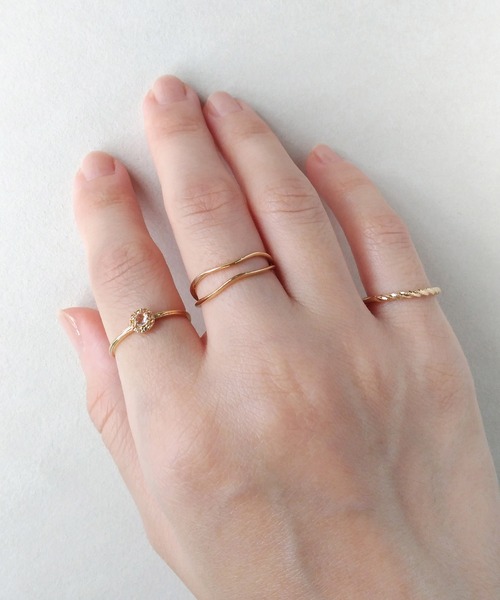 NOIR DE POUPEE（ノワールドプーペ）の「K10 frais 2連ウェーブ