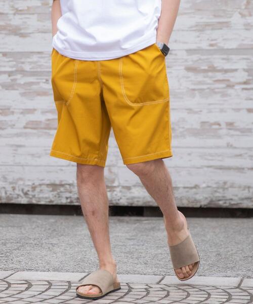 coen（コーエン）の「ベイカーシェフショーツ（その他パンツ・メンズ・ベージュ/マスタード/コバルトブルー/ダークグレー・X-LARGE/LARGE/MEDIUM/SMALL）」の4枚目の写真