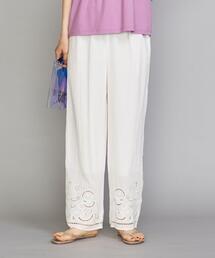 BEAUTY&YOUTH UNITED ARROWS | BY コットンエンブロイダリーパンツ -ウォッシャブル-(その他パンツ)
