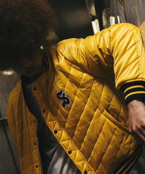 Subciety（サブサエティ）の「STADIUM FLIGHT JKT（MA-1・メンズ・ブラック/グレー・SMALL/MEDIUM/LARGE/X-LARGE）」の13枚目の写真