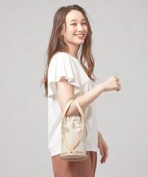 ＜closet story＞PVC クロスFL ミニバッグ