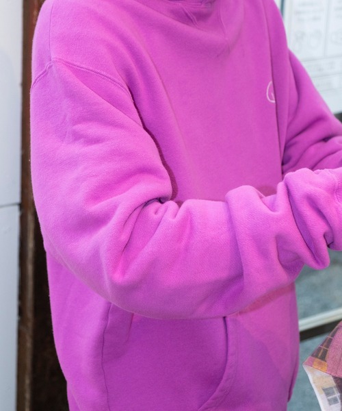 bonjour records（ボンジュールレコーズ）の「【Bonjour Records/ボンジュールレコード】Joji Shimamoto＆ONEZKER ”All I Need" スウェットパーカー（パーカー・メンズ・パープル/ブラック・M/L/XL/S）」の14枚目の写真