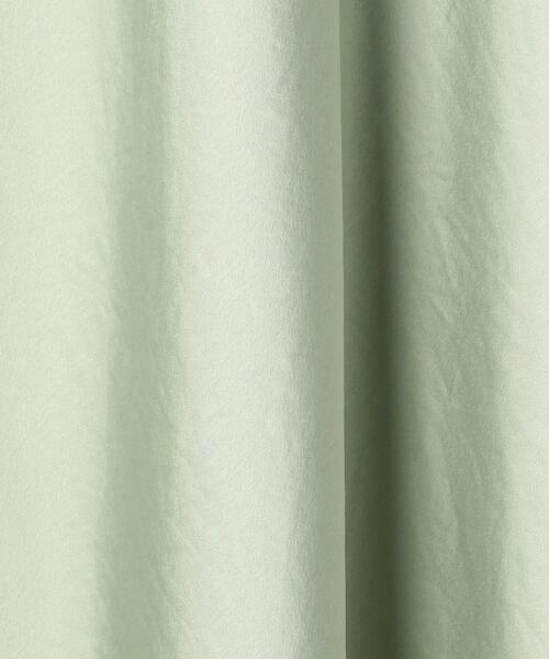 green label relaxing（グリーンレーベルリラクシング）の「CS ナロー フレア サテン スカート（スカート・レディース・ベージュ/ライム・38/36）」の15枚目の写真