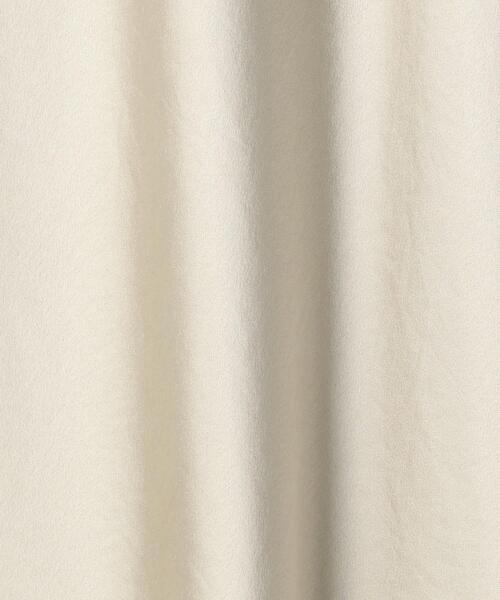 green label relaxing（グリーンレーベルリラクシング）の「CS ナロー フレア サテン スカート（スカート・レディース・ベージュ/ライム・38/36）」の17枚目の写真