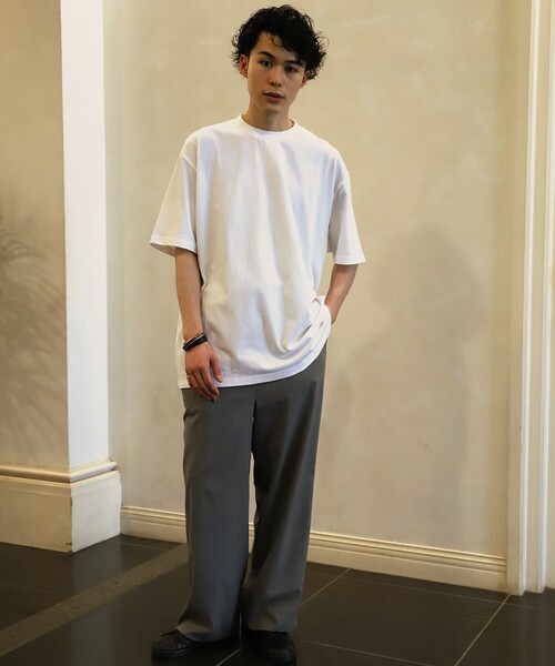 Firsthand（ファーストハンド）の「SHIRT Firsthand by 5525GALLERY/シャツファーストハンドバイ5525ギャラリー 2PACK TEE/2PACK TEE / パックTシャツ / 2枚入り / 無地Tシャツ / シンプルTシャツ（Tシャツ/カットソー・メンズ・ホワイト/ブラック・M/L）」の3枚目の写真