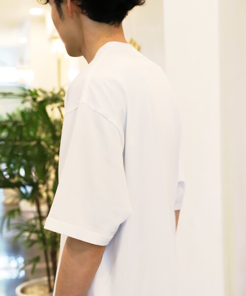 Firsthand（ファーストハンド）の「SHIRT Firsthand by 5525GALLERY/シャツファーストハンドバイ5525ギャラリー 2PACK TEE/2PACK TEE / パックTシャツ / 2枚入り / 無地Tシャツ / シンプルTシャツ（Tシャツ/カットソー・メンズ・ホワイト/ブラック・M/L）」の8枚目の写真