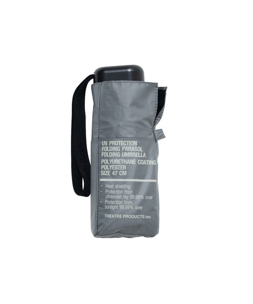 THEATRE PRODUCTS（シアタープロダクツ）の「UV PARASOL（折りたたみ傘・レディース・グレー/ブラック・FREE）」の4枚目の写真