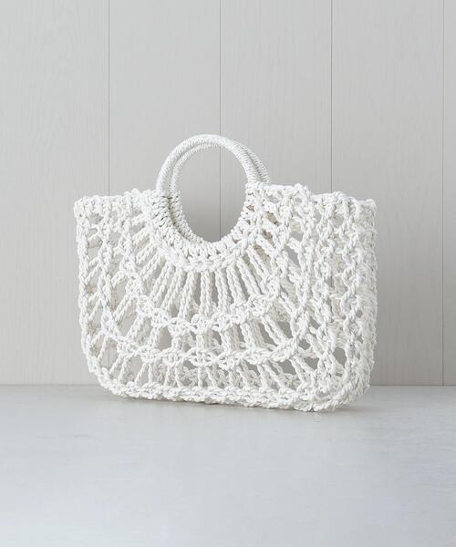 H BEAUTY&YOUTH UNITED ARROWS(エイチビューティーアンドユースユナイテッドアローズ)の「<FARROW>AUDREY MINI/バッグ.(ハンドバッグ・レディース・ホワイト・FREE)」の2枚目の写真