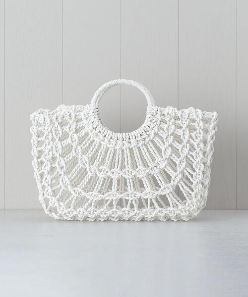 H BEAUTY&YOUTH UNITED ARROWS(エイチビューティーアンドユースユナイテッドアローズ)の「<FARROW>AUDREY MINI/バッグ.(ハンドバッグ・レディース・ホワイト・FREE)」の3枚目の写真