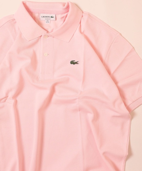 LACOSTE(ラコステ)の「LACOSTE / ラコステ /MENS CLASSICPIQUE POLO クラシックポロ(ポロシャツ・メンズ・レッド/ブラック/ネイビー/ライトピンク/ホワイト/グリーン・3/4/2/5)」の5枚目の写真