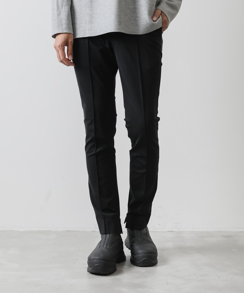 ATTACHMENT（アタッチメント）の「PONTE JERSEY CENTER CREASE TROUSERS（スラックス・メンズ・ブラック/ブラウン・1/2/3/4）」の11枚目の写真