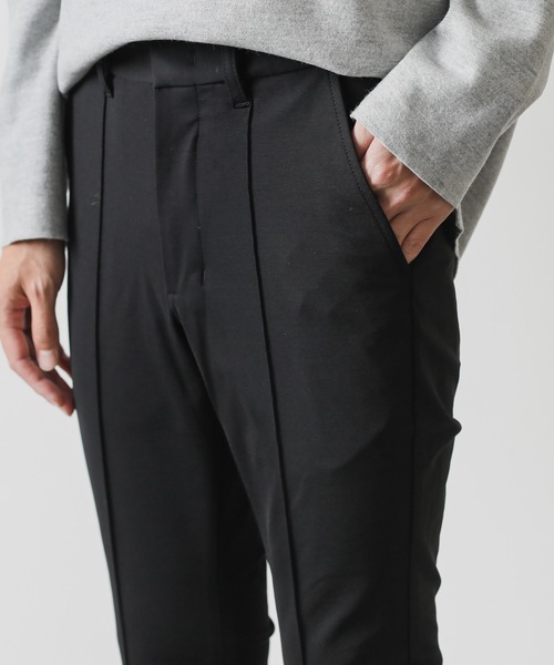 ATTACHMENT（アタッチメント）の「PONTE JERSEY CENTER CREASE TROUSERS（スラックス・メンズ・ブラック/ブラウン・1/2/3/4）」の14枚目の写真