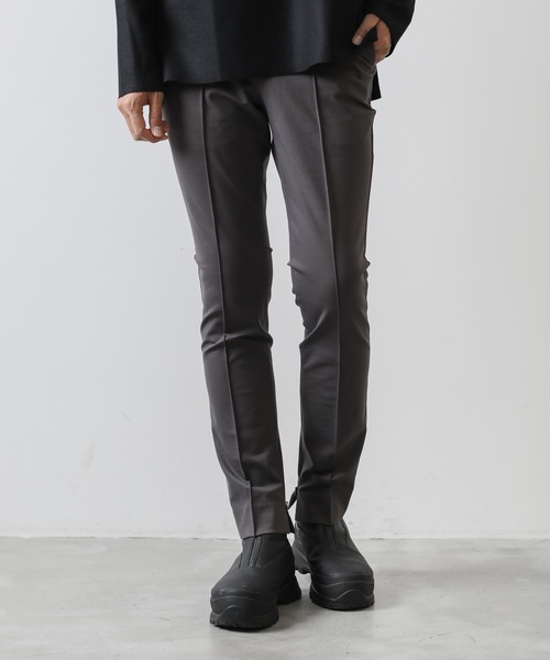 ATTACHMENT（アタッチメント）の「PONTE JERSEY CENTER CREASE TROUSERS（スラックス・メンズ・ブラック/ブラウン・1/2/3/4）」の17枚目の写真
