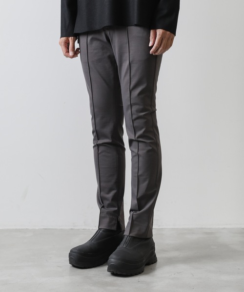ATTACHMENT（アタッチメント）の「PONTE JERSEY CENTER CREASE TROUSERS（スラックス・メンズ・ブラック/ブラウン・1/2/3/4）」の19枚目の写真
