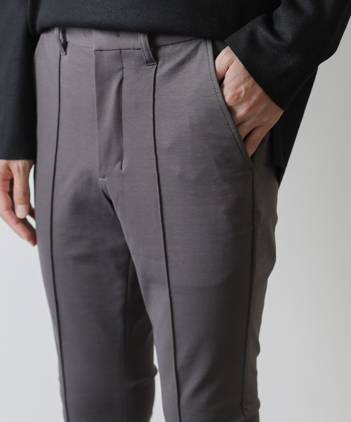 ATTACHMENT（アタッチメント）の「PONTE JERSEY CENTER CREASE