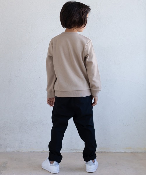 JAM & LINK(ジャムアンドリンク)の「【Disney】ミッキーマウス/バリエーショントレーナー(スウェット・キッズ・ベージュ/カーキ/ベージュ系その他/チャコールグレー/ダークブルー/グレー系その他/ベージュ系その他2/ミント/ベージュ系その他3/ベージュ系その他4・80cm/90cm/100cm/110cm/120cm/130cm/140cm/150cm)」の13枚目の写真