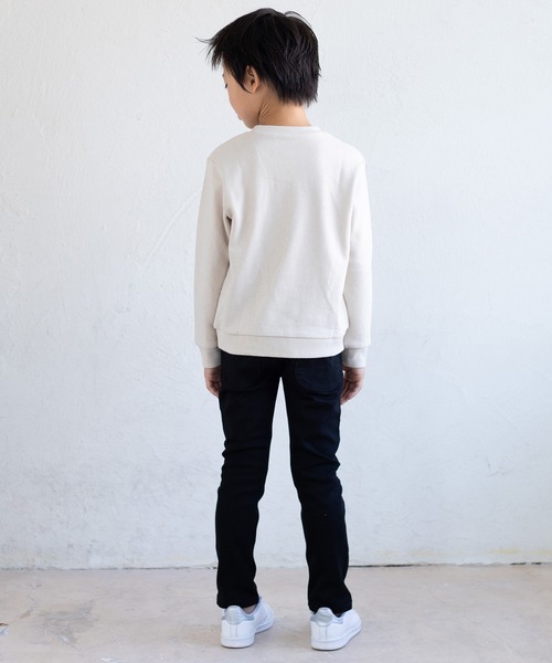 JAM & LINK(ジャムアンドリンク)の「【Disney】ミッキーマウス/バリエーショントレーナー(スウェット・キッズ・ベージュ/カーキ/ベージュ系その他/チャコールグレー/ダークブルー/グレー系その他/ベージュ系その他2/ミント/ベージュ系その他3/ベージュ系その他4・80cm/90cm/100cm/110cm/120cm/130cm/140cm/150cm)」の16枚目の写真