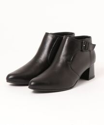 「YOSUKE/ヨースケ」日本製ベルティッドレザーショートブーツ