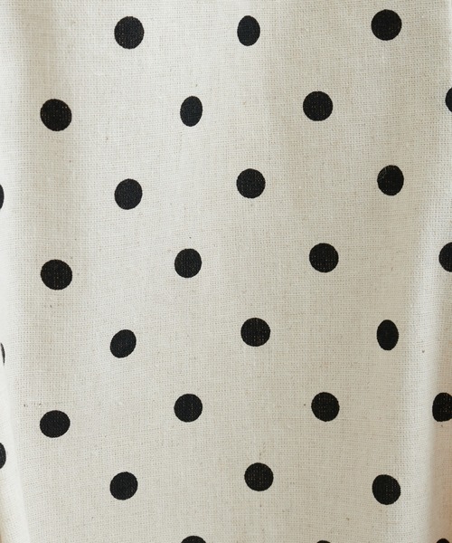 natural couture（ナチュラルクチュール）の「【WEB限定カラー有り】osono長さ変えられる綿麻ドットスカート（スカート・レディース・その他1/その他2/その他3/その他4・FREE）」の5枚目の写真