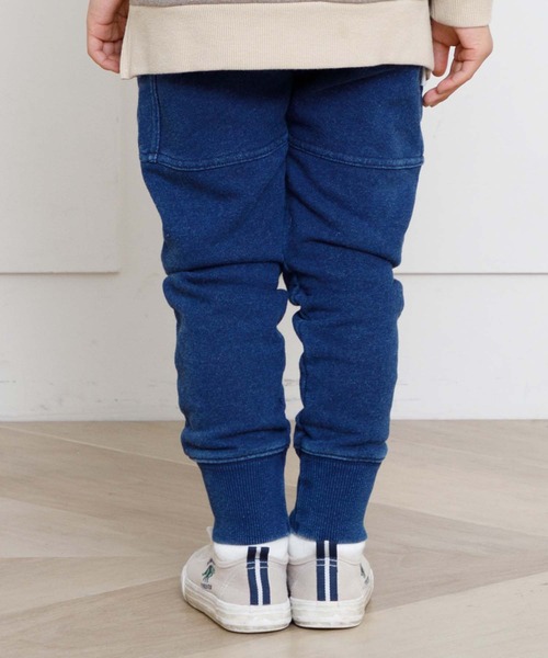MAKE YOUR DAY（メイクユアデイ）の「ラウンドカットソーパンツ■80～140cm（スウェットパンツ・キッズ・ブラック/ネイビー/ブルー/カーキ・130/140/90/120/100/110/80）」の6枚目の写真