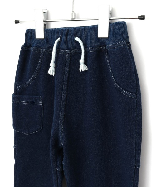 MAKE YOUR DAY（メイクユアデイ）の「ラウンドカットソーパンツ■80～140cm（スウェットパンツ・キッズ・ブラック/ネイビー/ブルー/カーキ・130/140/90/120/100/110/80）」の15枚目の写真