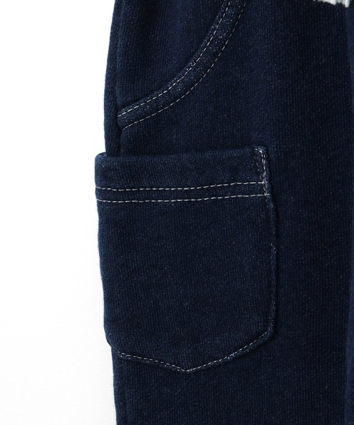 MAKE YOUR DAY（メイクユアデイ）の「ラウンドカットソーパンツ■80～140cm（スウェットパンツ・キッズ・ブラック/ネイビー/ブルー/カーキ・130/140/90/120/100/110/80）」の18枚目の写真