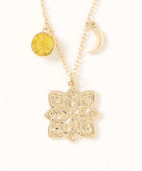 チャイハネ（チャイハネ）の「【チャイハネ】メンデルネックレス（ネックレス・レディース・ホワイト/レッド/イエロー/オレンジ/ブルー/グリーン・FREE）」の5枚目の写真