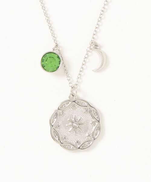 チャイハネ（チャイハネ）の「【チャイハネ】メンデルネックレス（ネックレス・レディース・ホワイト/レッド/イエロー/オレンジ/ブルー/グリーン・FREE）」の3枚目の写真