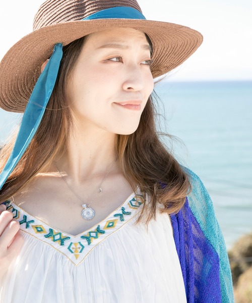 チャイハネ（チャイハネ）の「【チャイハネ】メンデルネックレス（ネックレス・レディース・ホワイト/レッド/イエロー/オレンジ/ブルー/グリーン・FREE）」の8枚目の写真