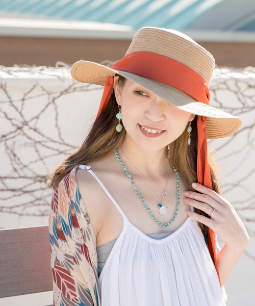 チャイハネ（チャイハネ）の「【チャイハネ】メンデルネックレス（ネックレス・レディース・ホワイト/レッド/イエロー/オレンジ/ブルー/グリーン・FREE）」の13枚目の写真