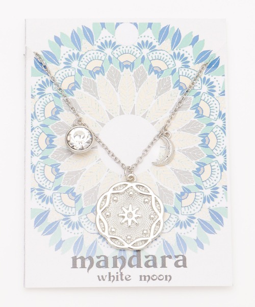 チャイハネ（チャイハネ）の「【チャイハネ】メンデルネックレス（ネックレス・レディース・ホワイト/レッド/イエロー/オレンジ/ブルー/グリーン・FREE）」の9枚目の写真