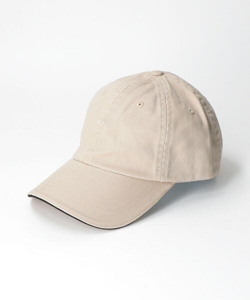 green label relaxing（グリーンレーベルリラクシング）の「<BAYSIDE(ベイサイド)> キャップ 無地（キャップ・レディース・ブラック/ベージュ/オフホワイト・FREE）」の3枚目の写真