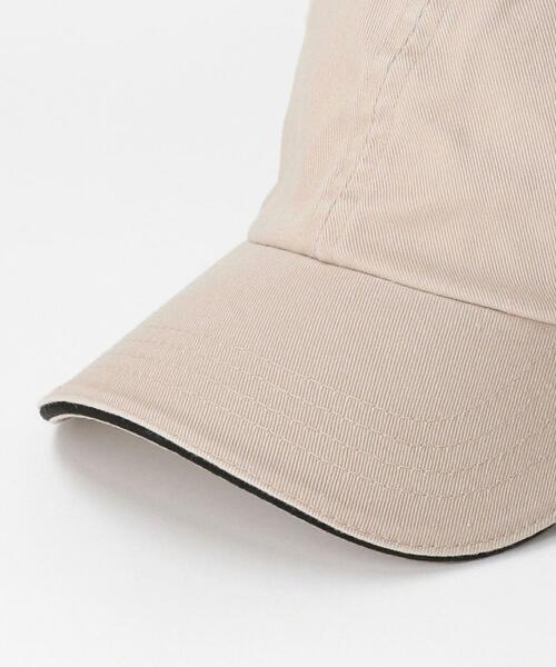 green label relaxing（グリーンレーベルリラクシング）の「<BAYSIDE(ベイサイド)> キャップ 無地（キャップ・レディース・ブラック/ベージュ/オフホワイト・FREE）」の11枚目の写真