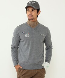 BEAMS GOLF（ビームスゴルフ）の「＜MEN＞BEAMS GOLF PURPLE LABEL / タラッティ 裏付き ニット（ニット/セーター・メンズ）」