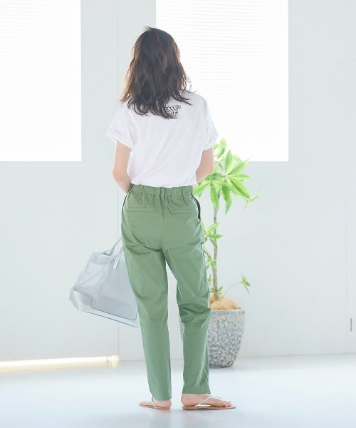 LIPSTAR(リップスター)の「コットンツイルストレートパンツ(その他パンツ・レディース・ブラック/オフホワイト/グリーン・S/M)」の13枚目の写真