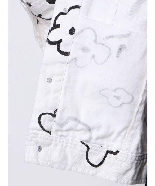 merry jenny（メリージェニー）の「【セットアップ】drawing garden ツイルジャケット（テーラードジャケット・レディース・オフホワイト/ブラック・FREE）」の9枚目の写真