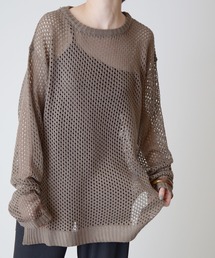 ネットメッシュプルオーバー